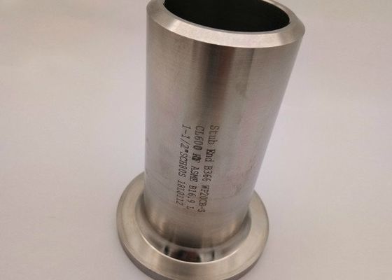ニッケル合金の管は切株の終わりのHastelloy B2 UNS N10665のバット溶接の付属品を重ね継ぎする