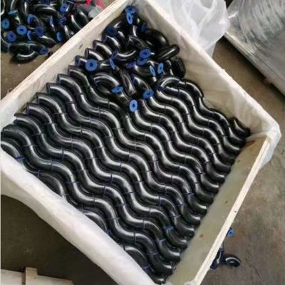 溶接されるGBの炭素鋼は継ぎ目が無い打つ肘90度が注文の程度45 180度拡張した1.5倍肘で突く