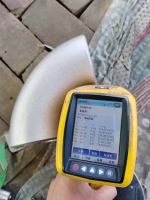 304ステンレス鋼の肘階段手すりの肘90度によって溶接される産業肘の衛生肘付属品