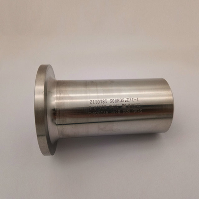 ニッケル合金の管は切株の終わりのHastelloy B2 UNS N10665のバット溶接の付属品を重ね継ぎする