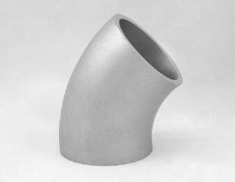 ASTM/UNS N08800の合金鋼の管付属品45度のバット溶接の肘L/R 8
