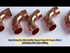 High-Quality Copper Elbows for Plumbing & HVAC | 90° & 45° Fittings