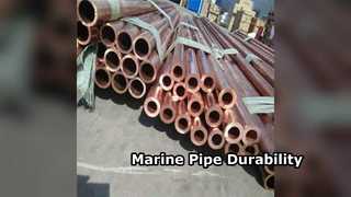 シームレス銅ニッケルパイプ 90/10 6" SCH40