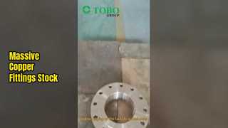 倉庫ツアー: すぐに出荷できる銅製継手の豊富な在庫