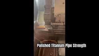 シームレスチタンパイプ GR5 ポリッシュ仕上げ