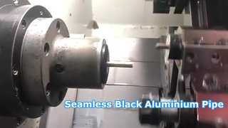 シームレス黒アルミパイプ高精度