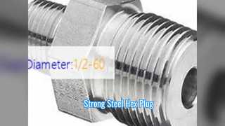 鍛造合金鋼六角プラグ/インチ